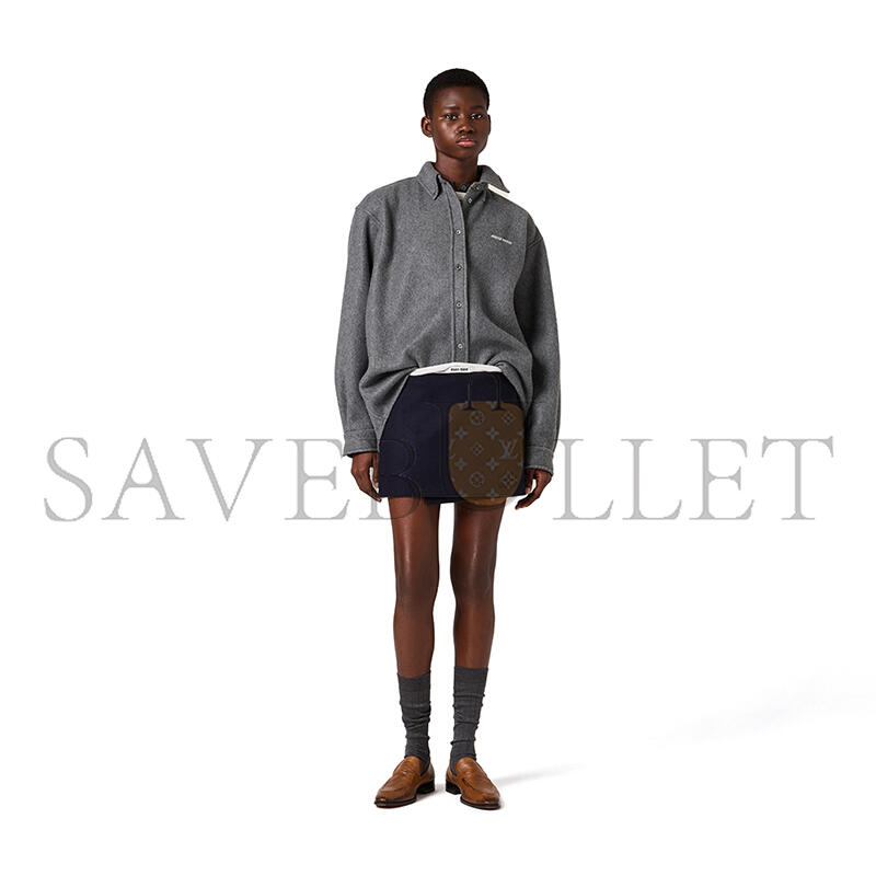 MIU MIU FLEECE SHIRT MK1626 MIU MIU FLEECE SHIRT MK1626